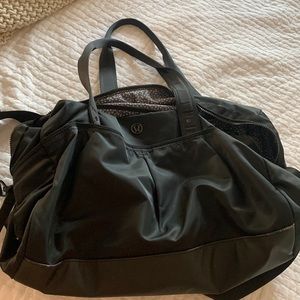 Lululemon Athletica Black Travel Bag